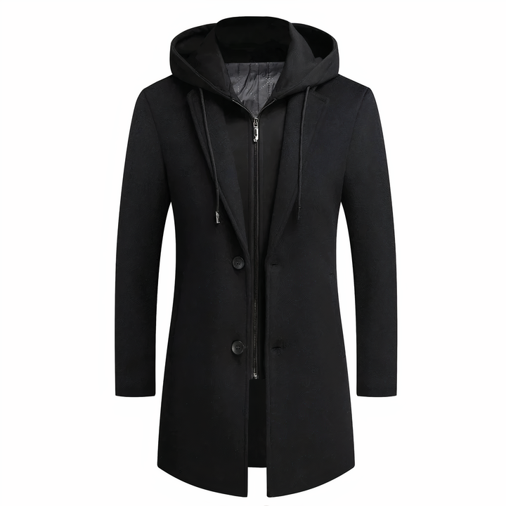 Lune London | Wool Trench Coat for Men