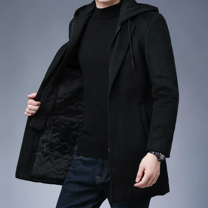 Lune London | Wool Trench Coat for Men