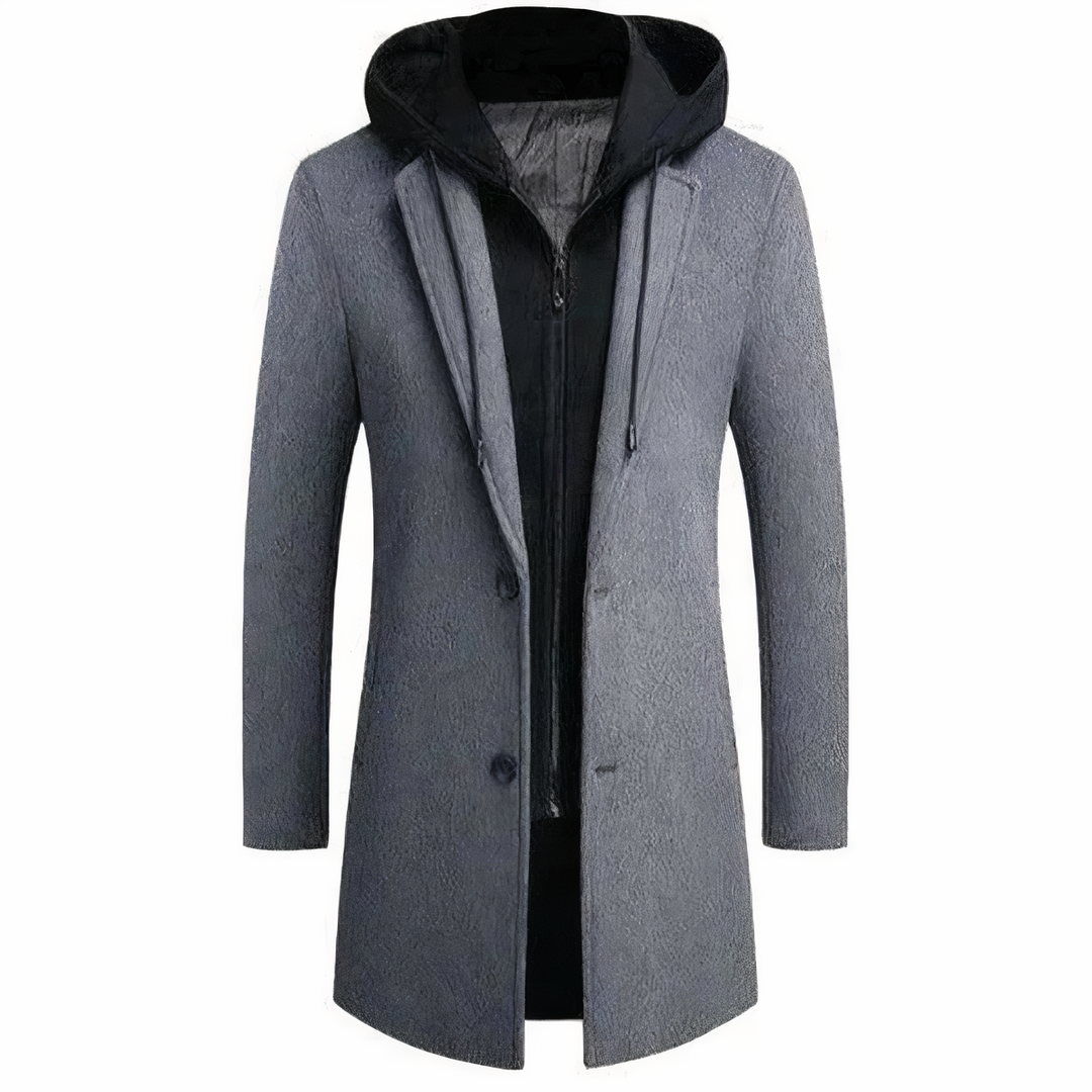 Lune London | Wool Trench Coat for Men