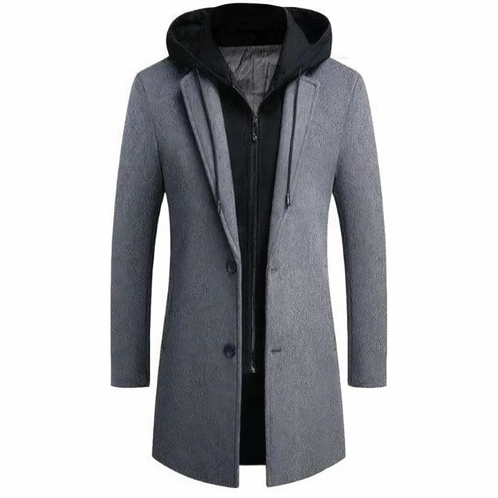 Lune London | Wool Trench Coat for Men