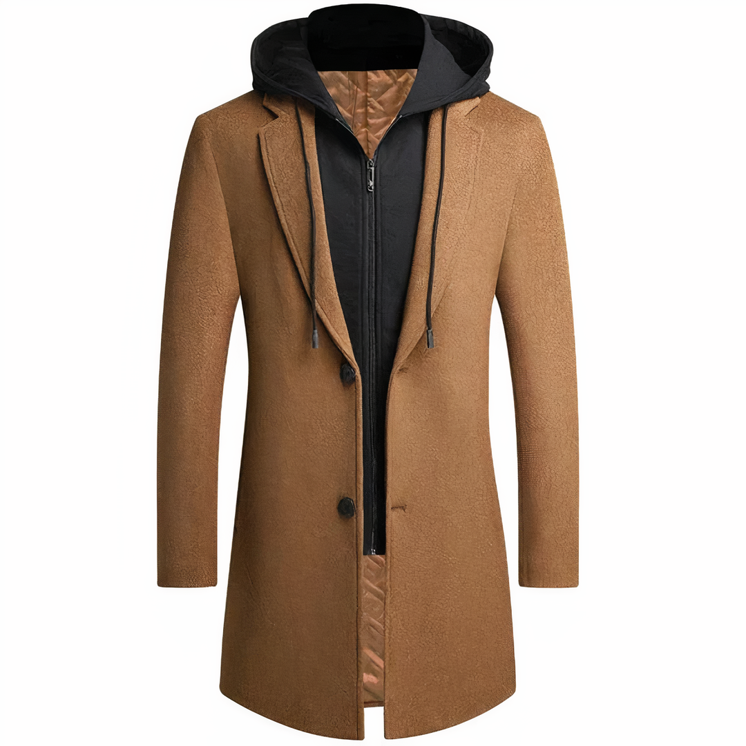 Lune London | Wool Trench Coat for Men