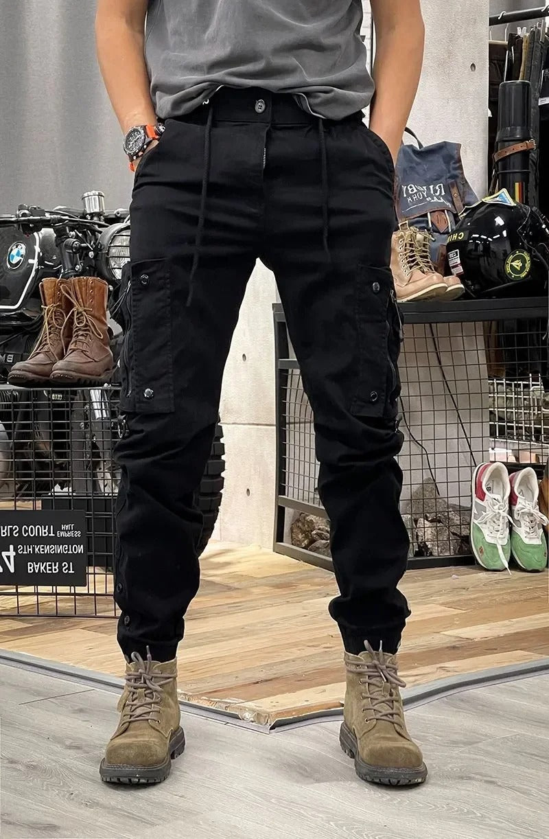 Lune London | Stretch Cargo Pants with Pockets