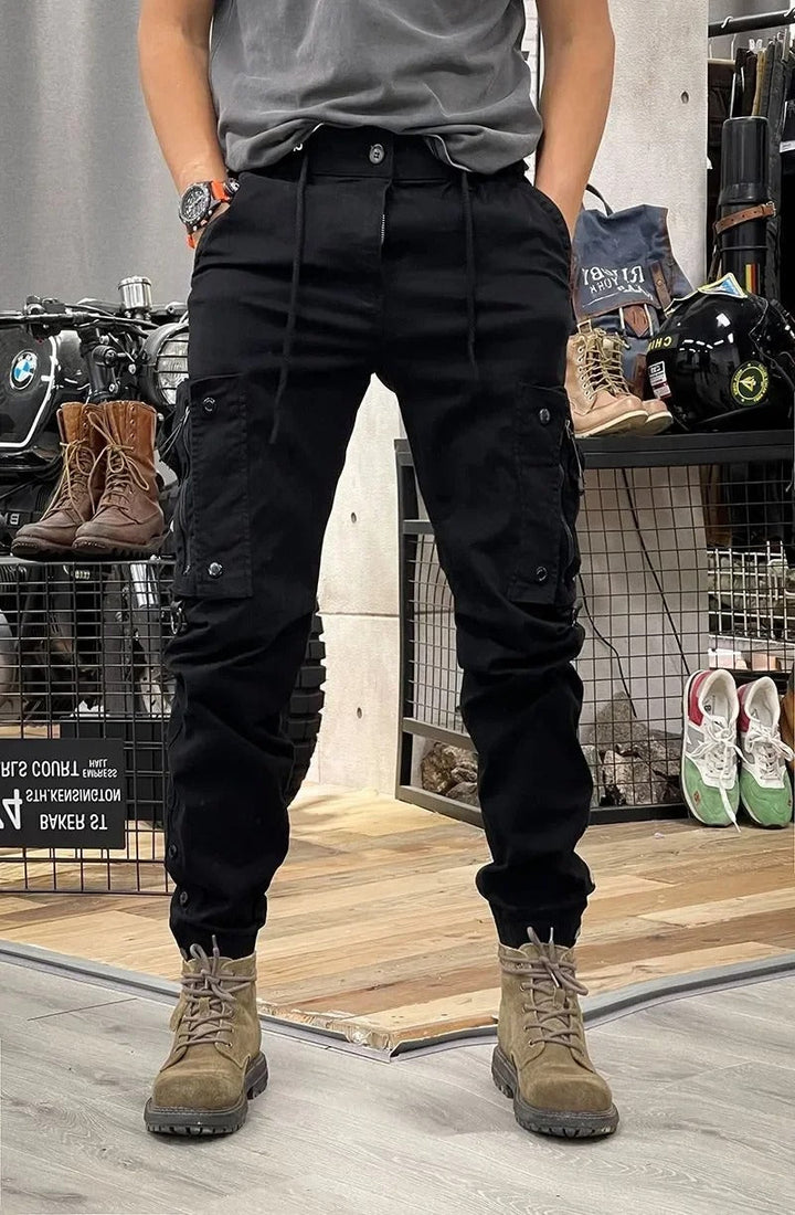 Lune London | Stretch Cargo Pants with Pockets