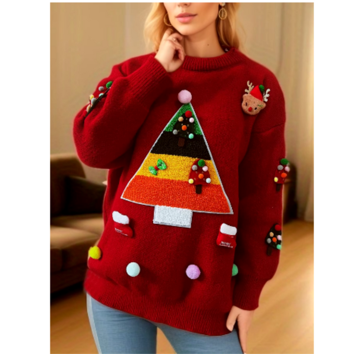 Lune London | Knitted Christmas Sweater - Women's Fashion