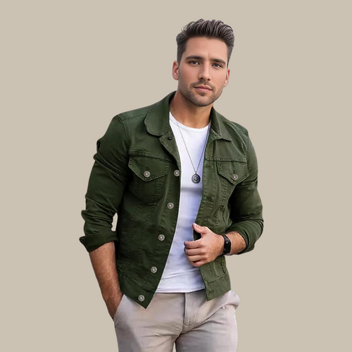 Lune London | Classic Dyed Denim Jacket for Men