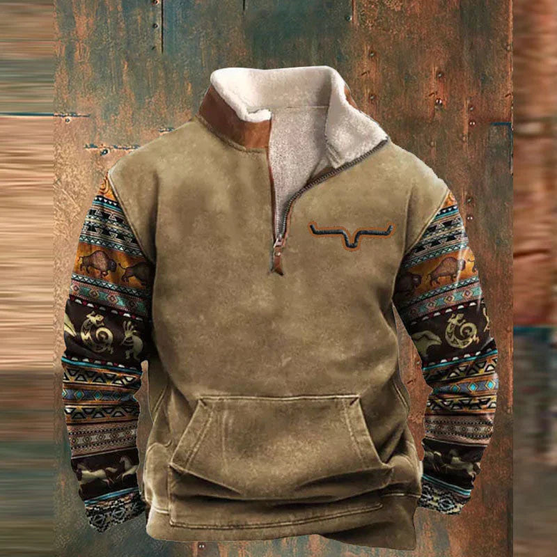 Lune London | Zip-Up Sweatshirt for Men - Regular Fit