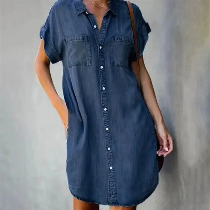 Lune London | Days Denim Dress From The Summer Breeze Collection
