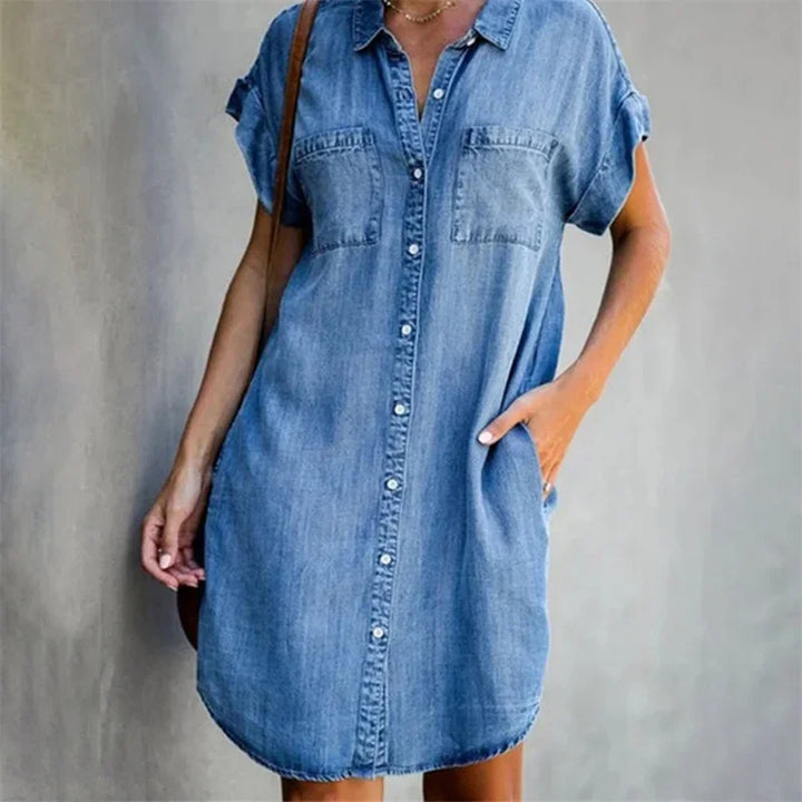 Lune London | Days Denim Dress From The Summer Breeze Collection