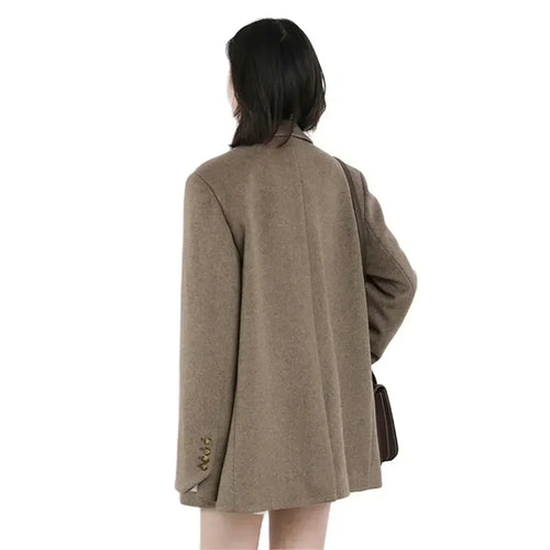Lune London | Women's Jacket - Mid-Length Wool Coat