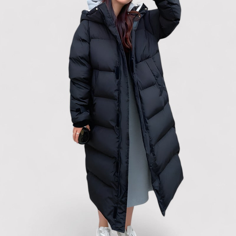 Lune London | Quilted parka with hood - Women's winter jacket