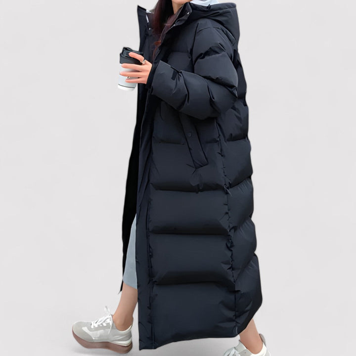Lune London | Quilted parka with hood - Women's winter jacket
