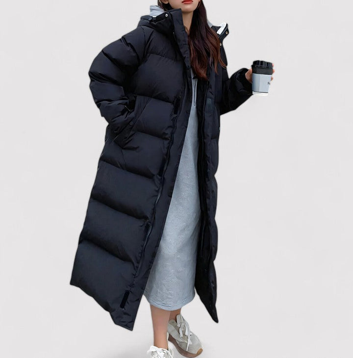 Lune London | Quilted parka with hood - Women's winter jacket