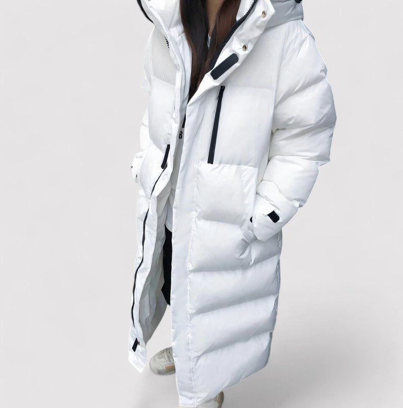 Lune London | Quilted parka with hood - Women's winter jacket