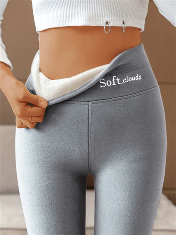 Lune London | Women's winter fleece pants - Warm shaping effect leggings