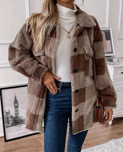 Lune London | Manteau en fil de fer à manches bouffantes pour femmes