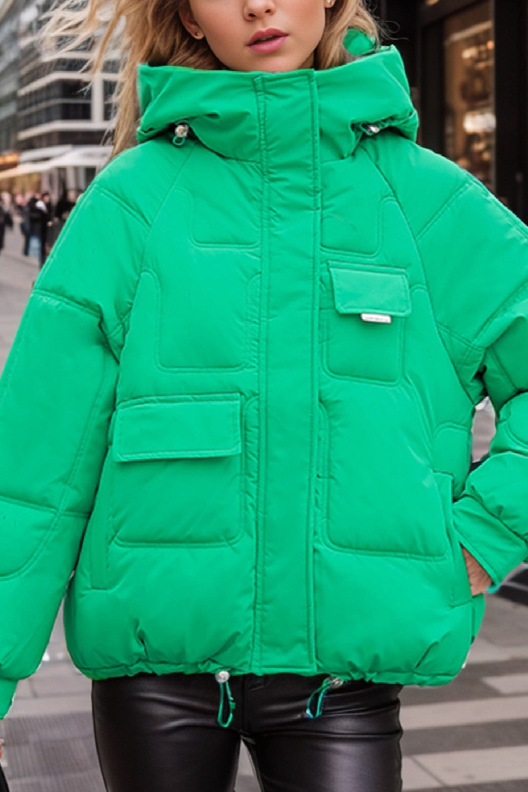 Lune London | Insulated Cargo Puffer Jacket