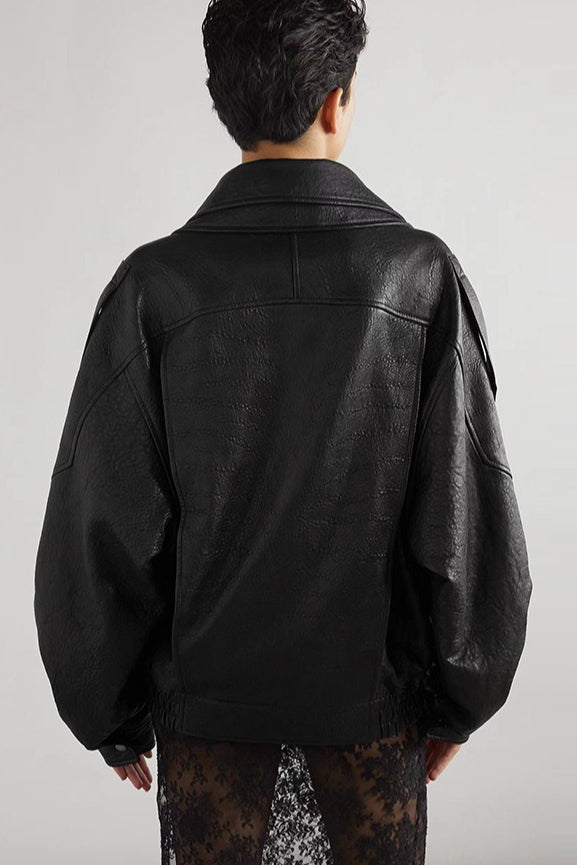 Lune London | Genuine Leather Biker Jacket