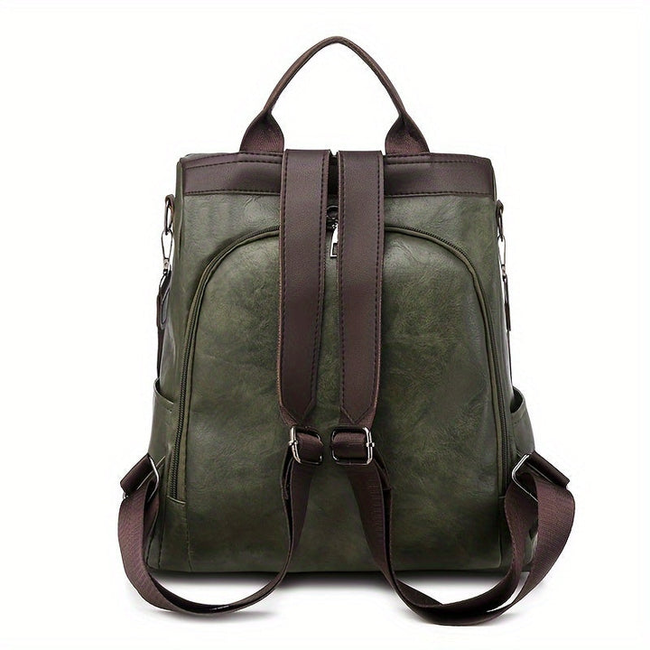 Lune London | Security Backpack for Women Specifically Designed To Prevent Theft Vegan Leather