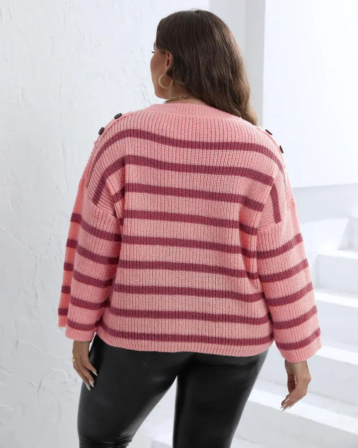 Lune London | Striped droplet sweater