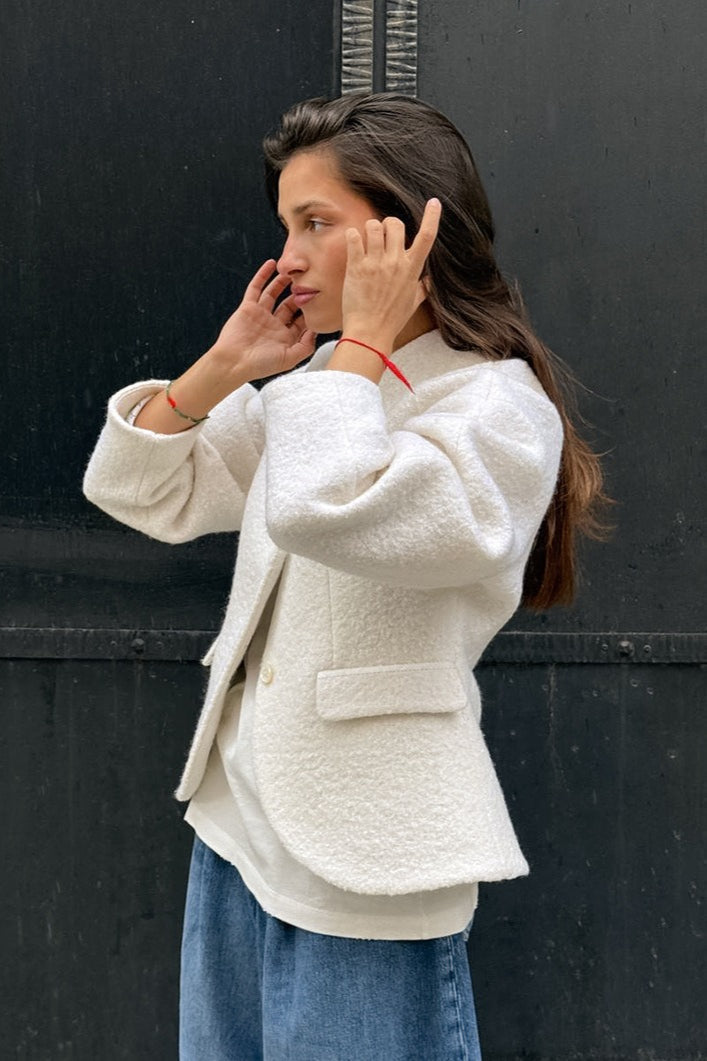 Lune London | Wool V Neck Jacket