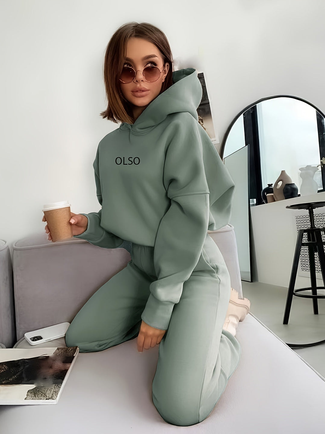 Lune London | Women's Casual Hoodie and Jogging Pants