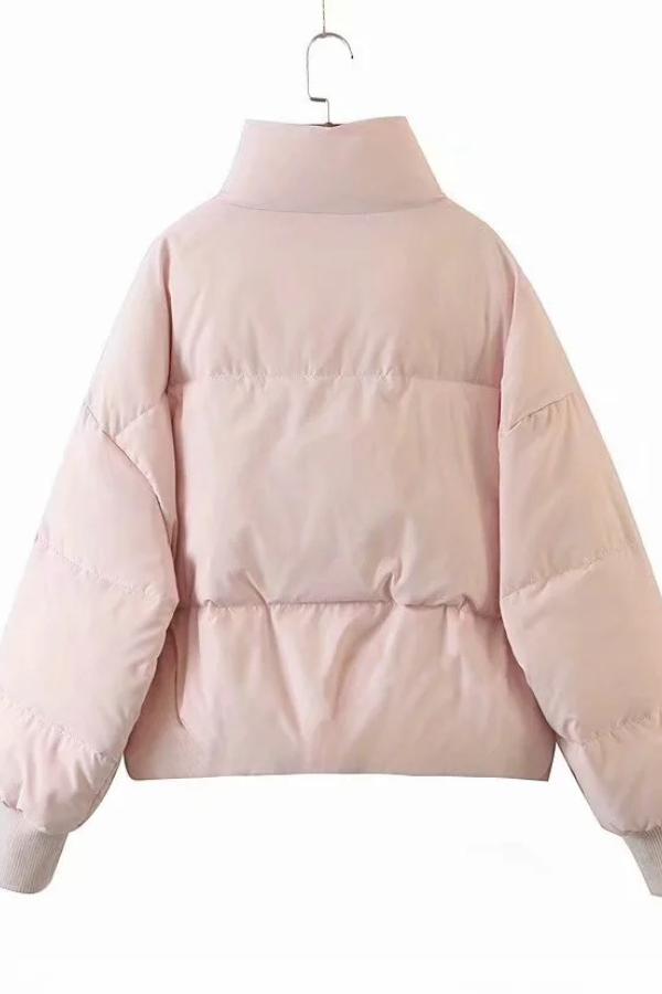 Lune London | Collars Zipper Pocket Thick Warm Cotton Jacket