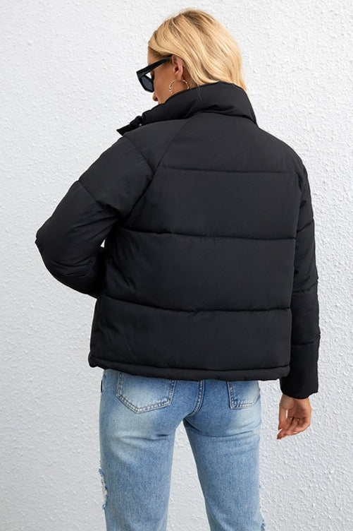 Lune London | Stand Collar Loose Puffer Jacket