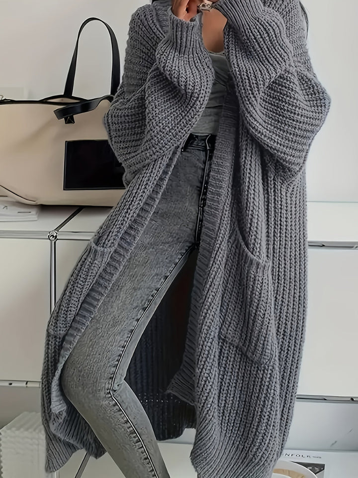 Lune London | Cozy knit cardigan with belt for women