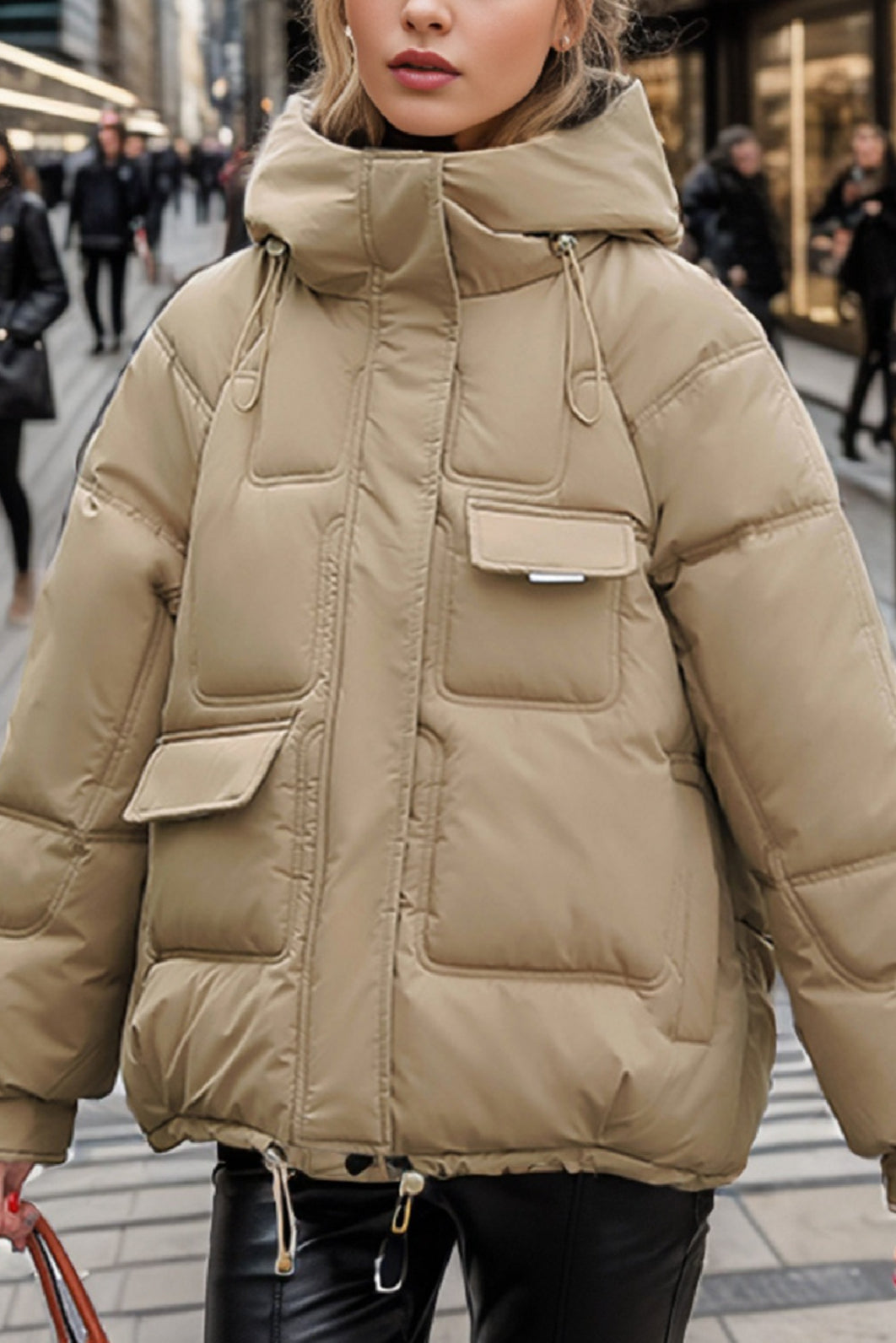 Lune London | Insulated Cargo Puffer Jacket