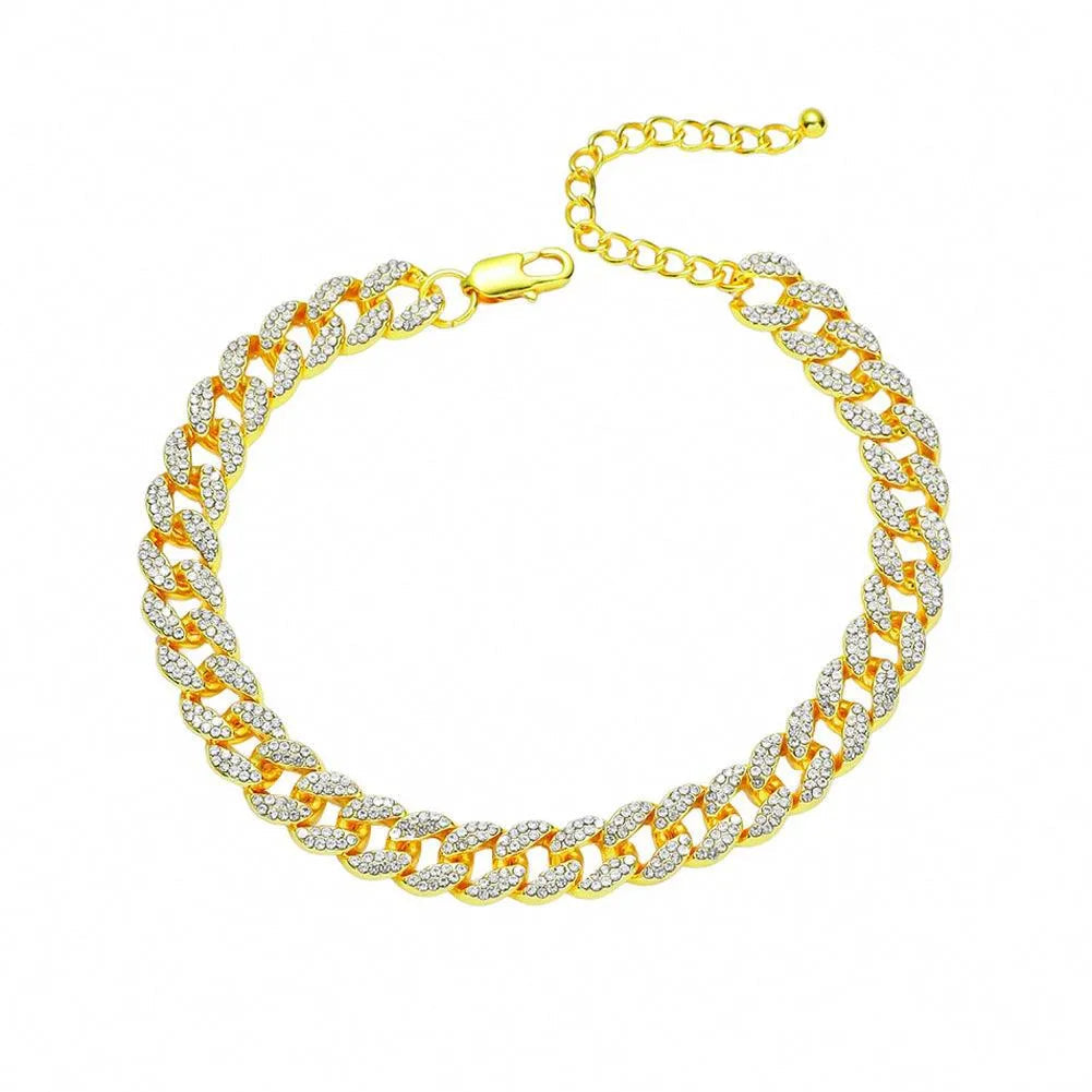 Lune London | Cuban Chain Around the Ankle