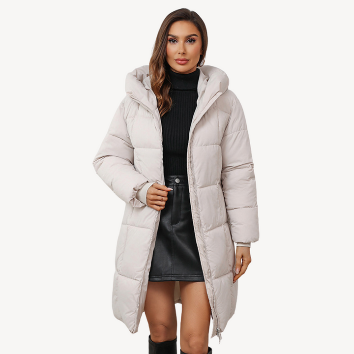 Lune London | Down Coat with Hood for Women