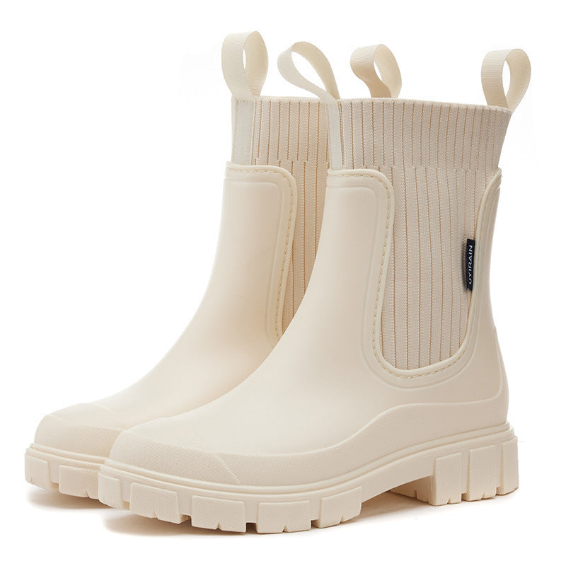 Lune London | Women's Rain Boots - Waterproof Non-Slip Rainy Weather