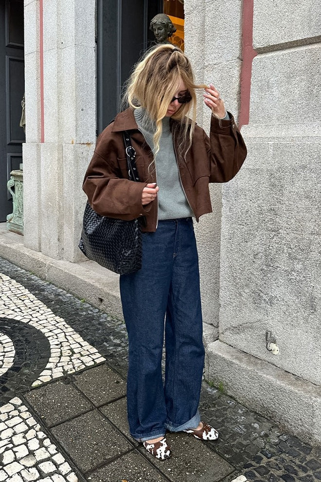 Lune London | Suede Oversized Vintage Jacket