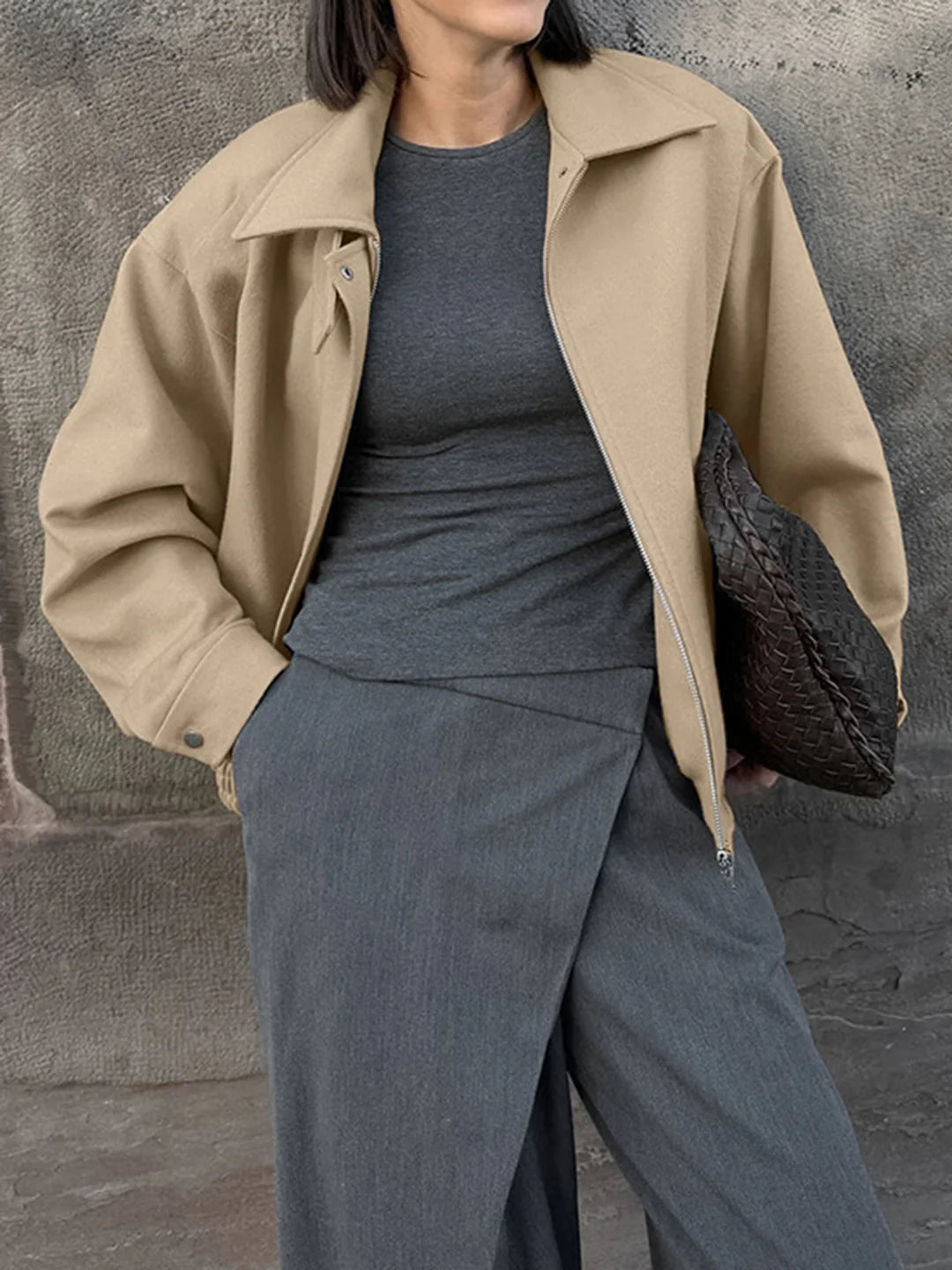 Lune London | Simple Zip Polo Jacket