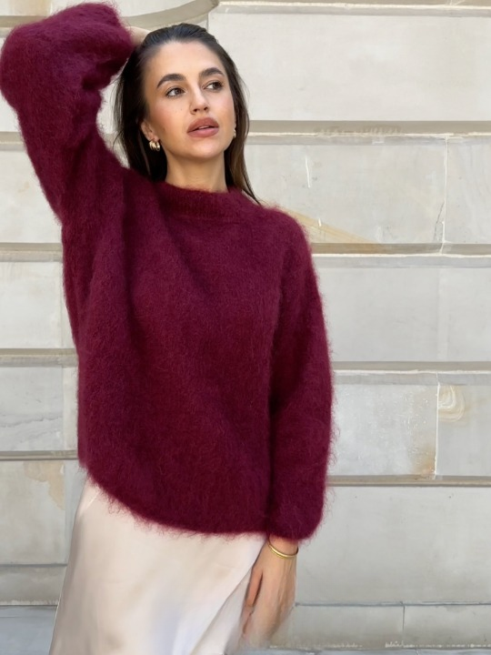 Lune London | Soft Mohair Knitted Sweater