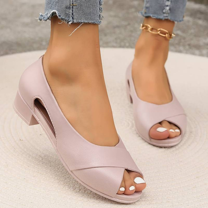 Lune London | Elegant Orthopedic Heeled Sandals