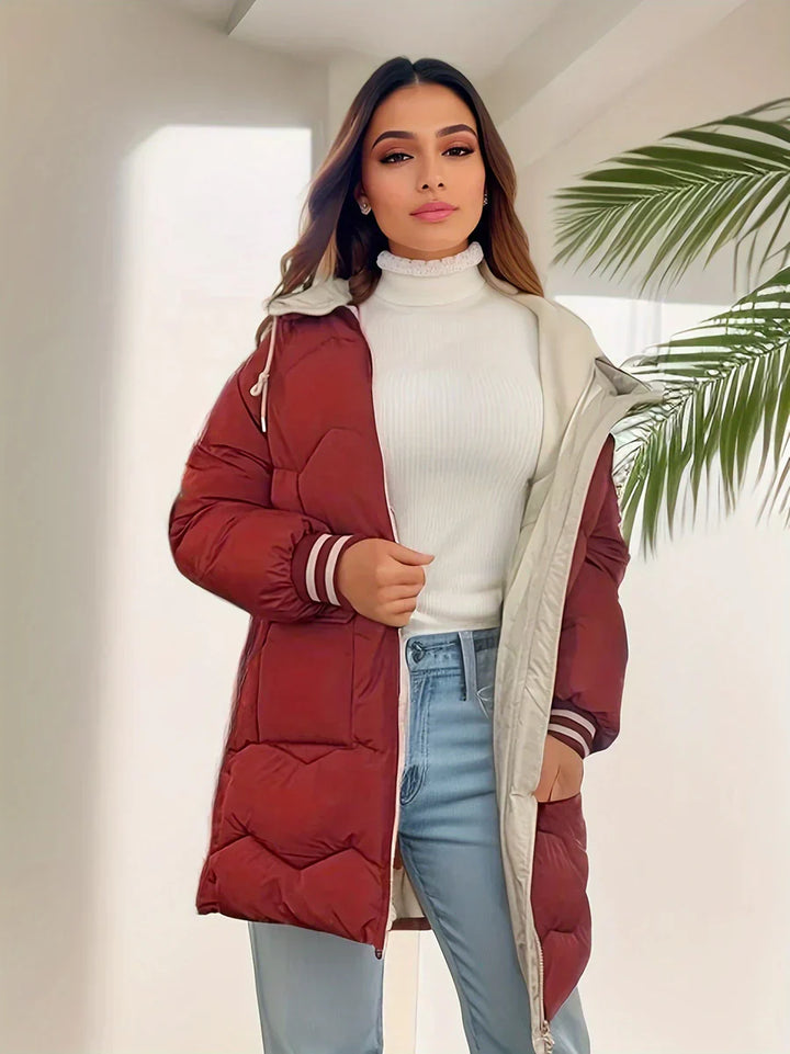 Lune London | Women’s jacket with hood and zipper