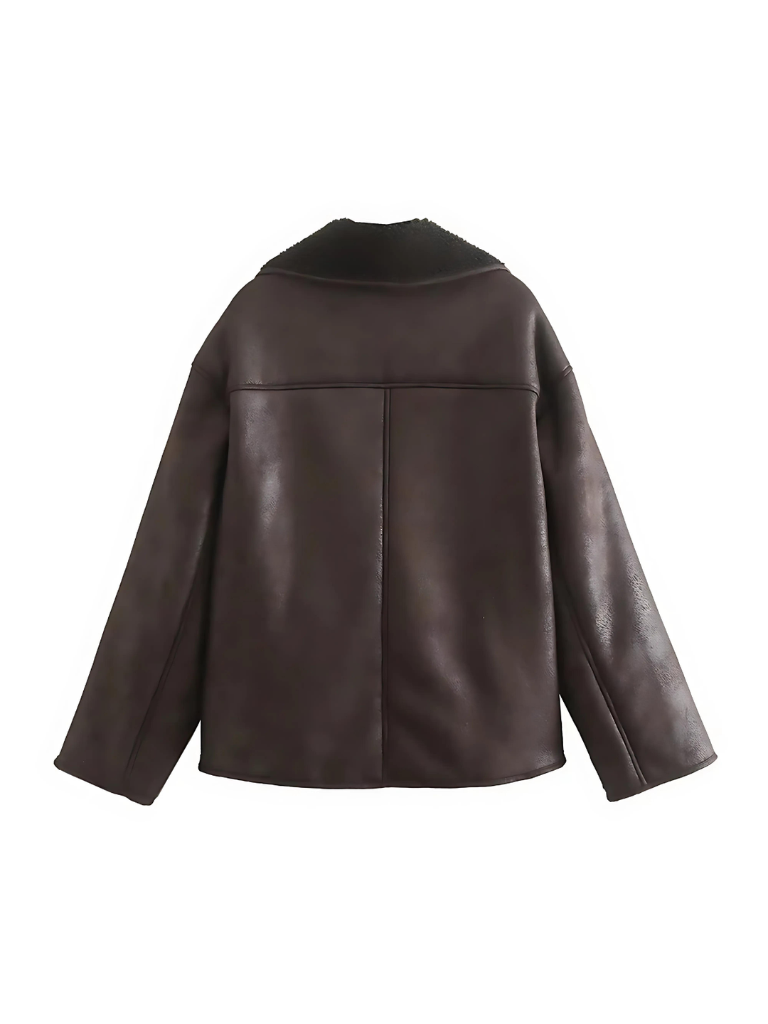 Lune London | Faux leather Warm Jacket