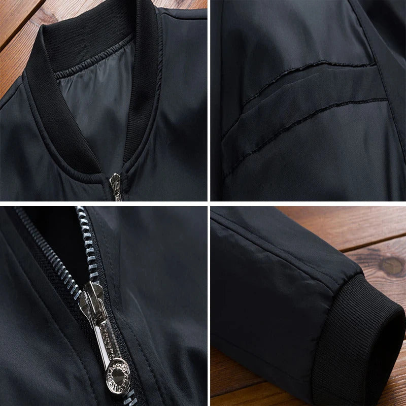 Lune London | Stylish Spring Jacket for Men - Timeless Bomber Style