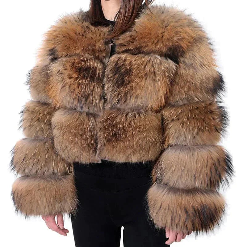 Lune London | Manteau en fourrure de luxe pour femmes