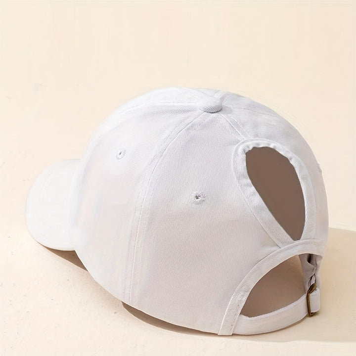 Lune London | Ponytail Baseball Cap with Breathable Comfort and UV Protection