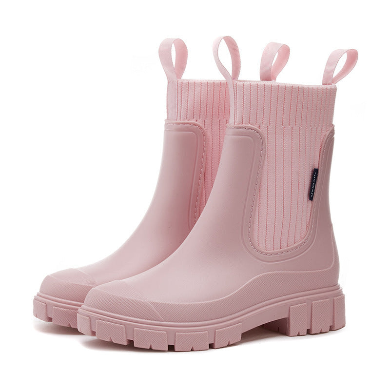Lune London | Women's Rain Boots - Waterproof Non-Slip Rainy Weather