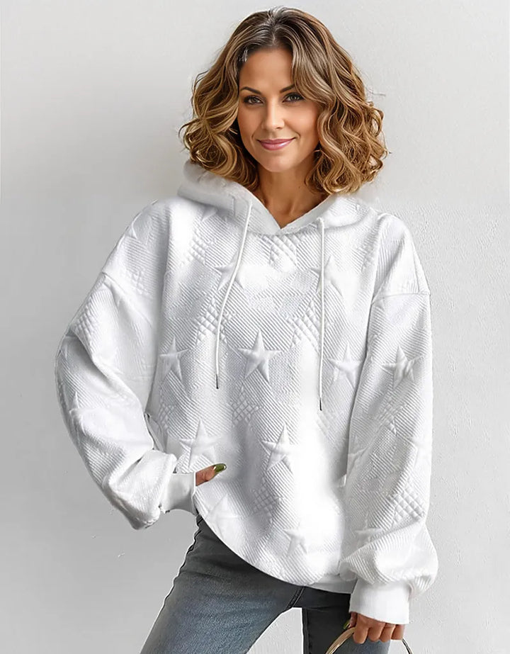 Lune London | Plain white long sleeve sweatshirt