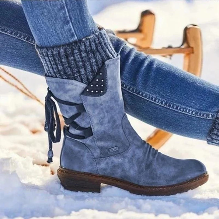 Chic Und Stil | Waterproof Boots with Zipper