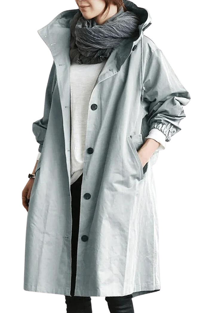 Lune London | Oversized Hoodie Windbreaker Rain Jacket