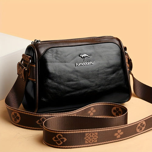 Women’s Elegant Shoulder Bag with Adjustable Strap & Multiple Compartments | Lune London