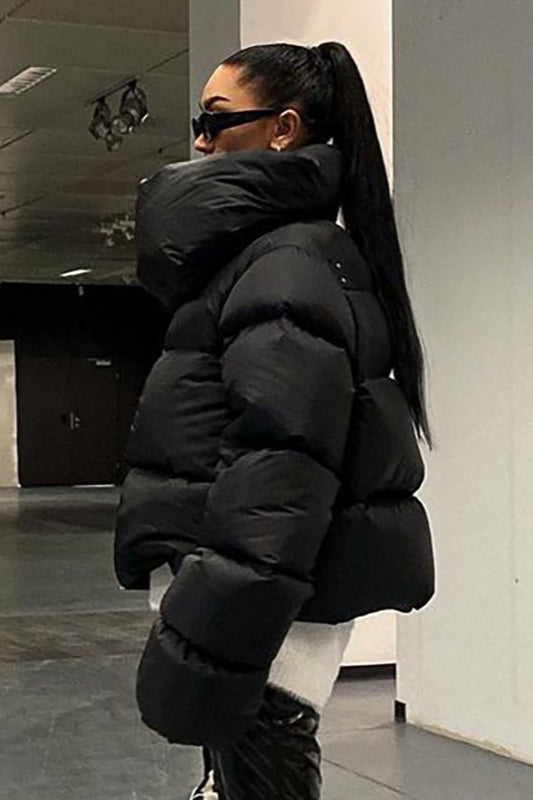 Lune London | Snapshot Neck Warmer Puffer Jacket