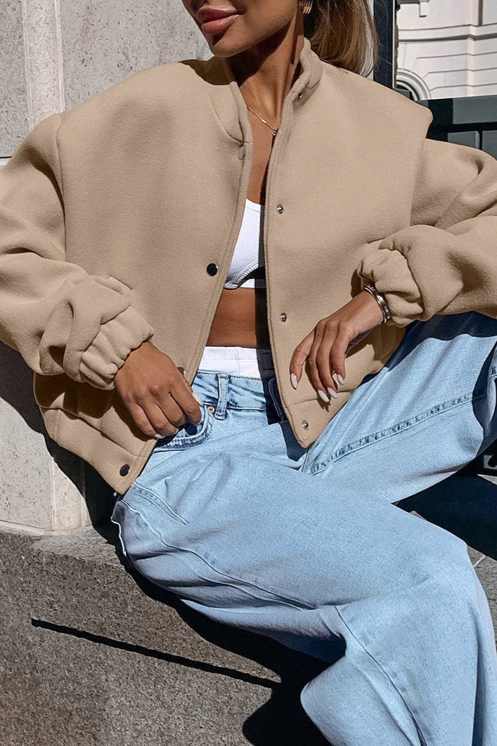 Lune London | Wool Stand Collar Jacket