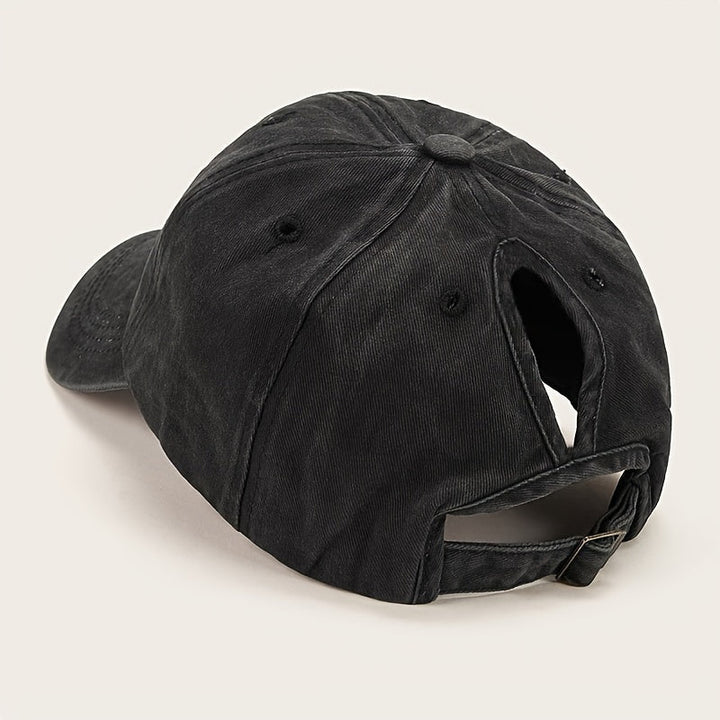 Lune London | Ponytail Baseball Cap with Breathable Comfort and UV Protection