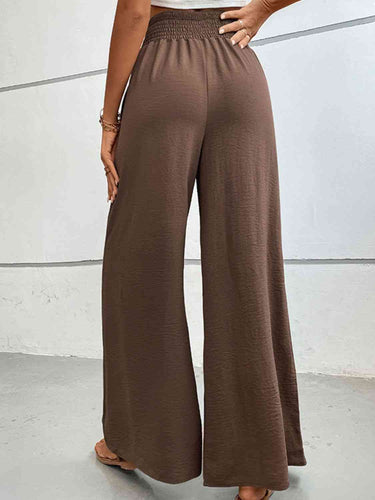 Lune London | Pantalon large avec jambe ample et coupe décontractée